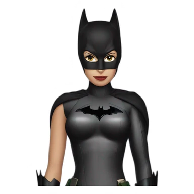 catwoman with batman sticker