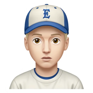 Eminem rapping sticker