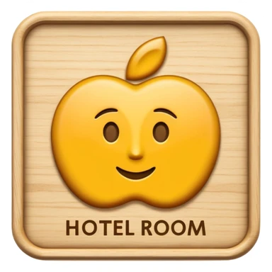 hotel room sign sticker