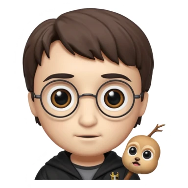harry potter  hungry face funko pop style cute sticker