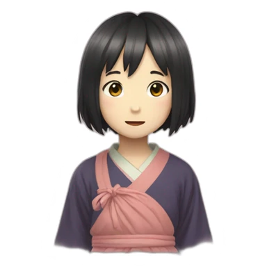 Chihiro Spirited Away sticker