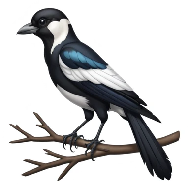 Magpie sticker