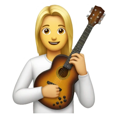 Gitár + mlokzer felirat sticker