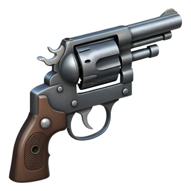 revolver with short barrel sticker