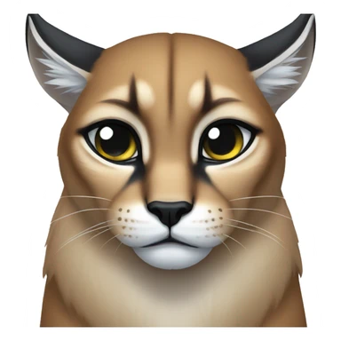 Caracal weeping  sticker