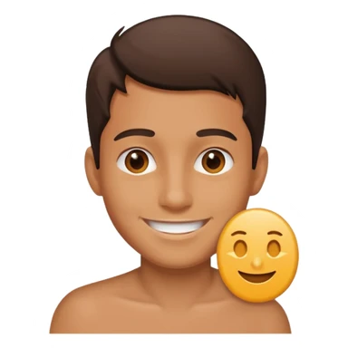 an icon of a person with a small chip next to him sticker