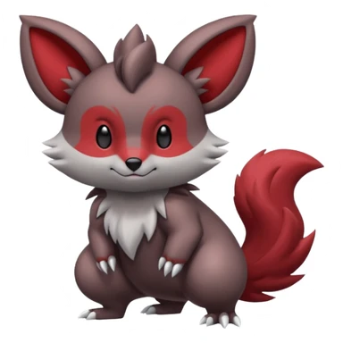 Teddiursa-Minccino-Zoroark-fusion  sticker