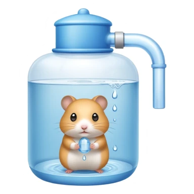 hamster waterer sticker