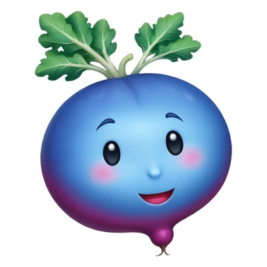 blue radish sticker