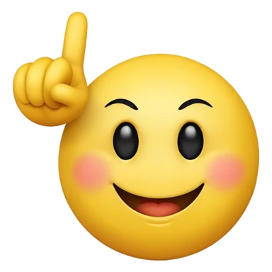 Smiley face with middle finger  sticker
