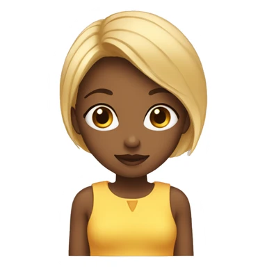 Fille qui est entrain de se maquille  sticker