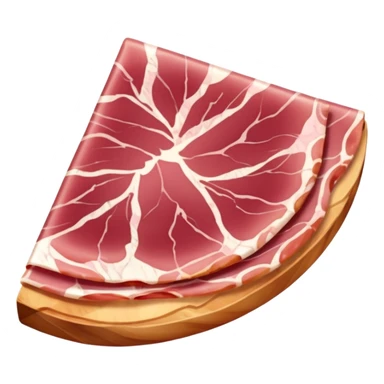 fette di prosciutto crudo di parma (Parma Ham) sticker