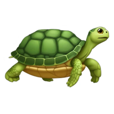 Tortue sus écureuil sticker