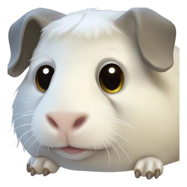 The skeleton of a guinea pig sticker