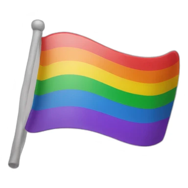 Anti LGBT flag sticker