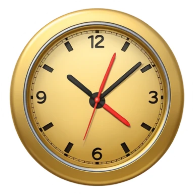 Clock it emoji sticker