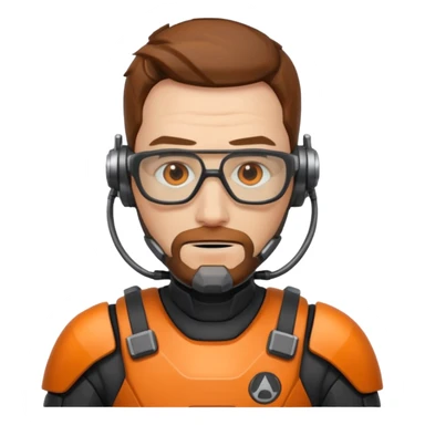gordon freeman sticker