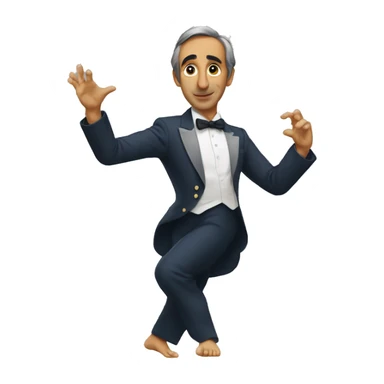 Zemmour qui dance sticker