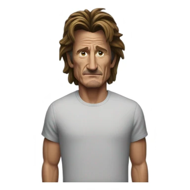 gun and sean penn sticker