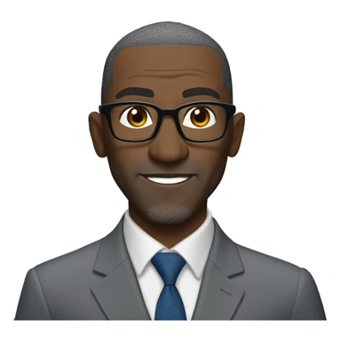 Shannon sharp with round face suit and glasses and buzz cut and small eyes over 50 small gray beard sticker