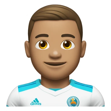 mbappé qui a un maillot de l’om sticker