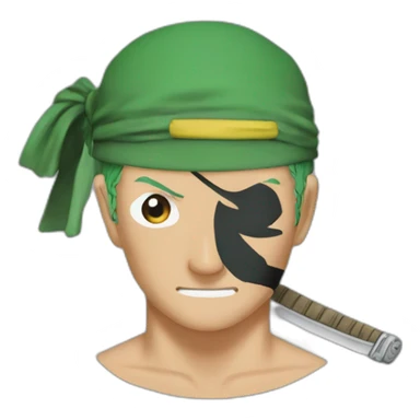 Roronoa Zoro one piece sticker
