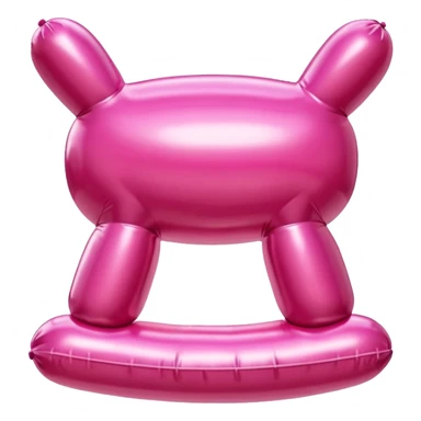  paris SPAM meat jeff koons style inflatable sculpture art painting  sticker