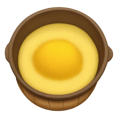 Mămăliga, a traditional Romanian dish made from cornmeal sticker