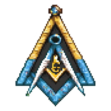 freemason symbol sticker