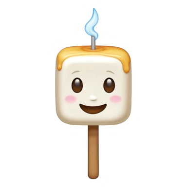 marshmallow stick sticker