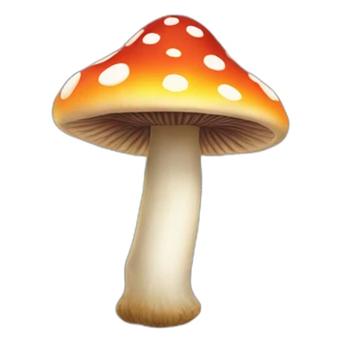 psychedelic mushroom sticker