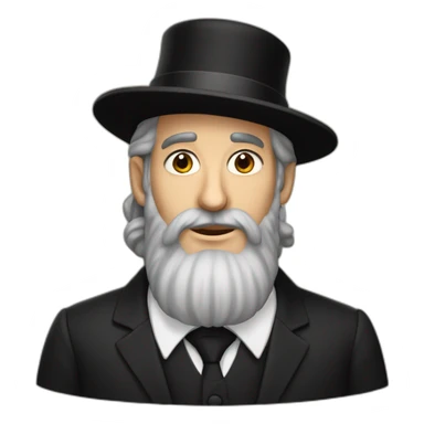 Hasidic Jew sticker