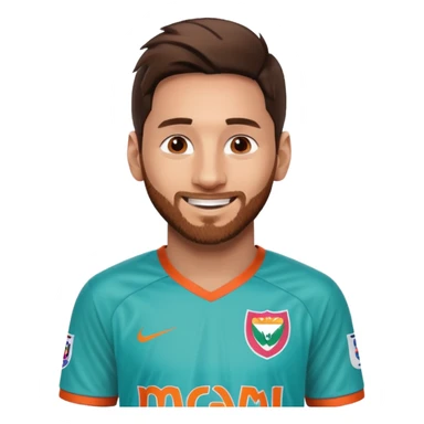 Leo Messi Miami sticker