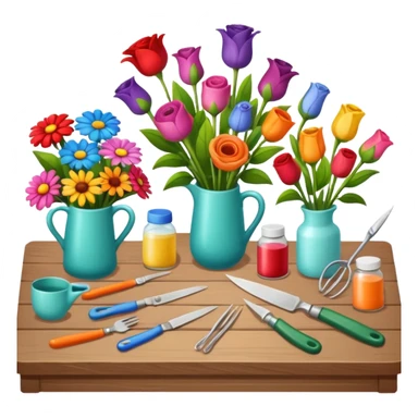 florist supplies sticker