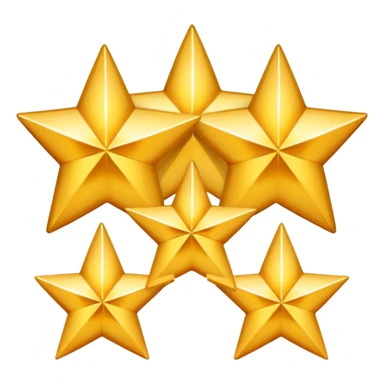 3 stars sticker
