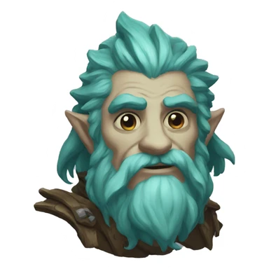 Spectral giant firbolg sticker