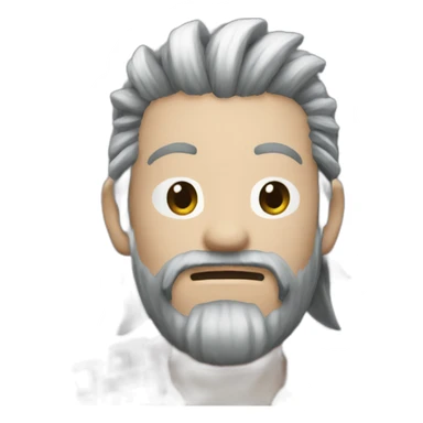 lumberjack from final fantasy vii sticker