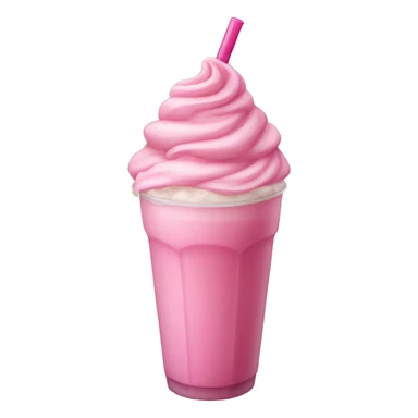 Pink frappe sticker