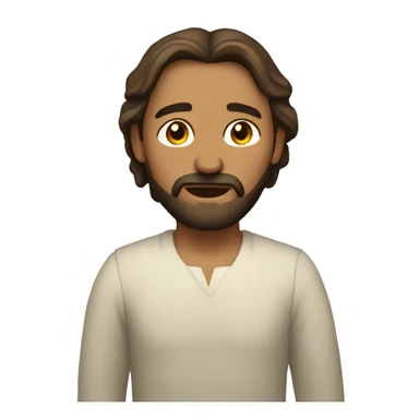 Jesús abrazando  sticker