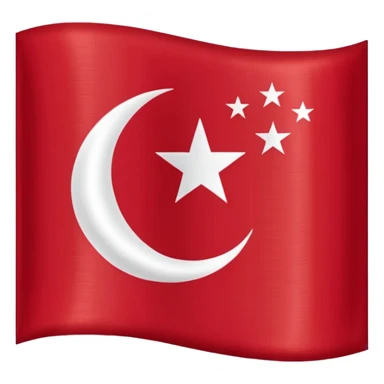Flag of the Ottoman Empire 1453 sticker