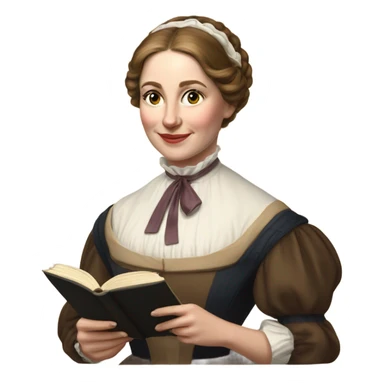 Kathryn Parr tutor pretty with details sticker