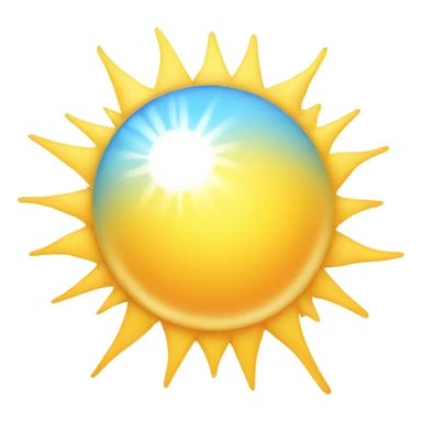 Sun with text Good Morning sticker