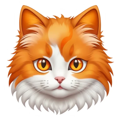 A cat with star eyes sticker