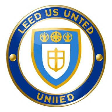 Leeds united badge  sticker