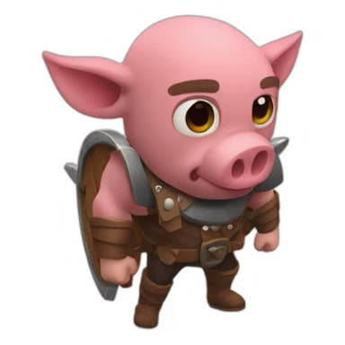 Hog rider clash of clans sticker