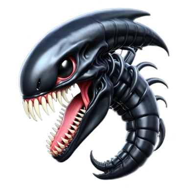  Venom-Xenomorph-hybrid-fantasy-creature sticker
