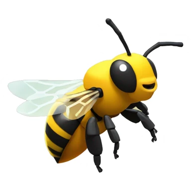 honey bee from bee swarm simulator sticker