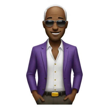 a guy gambling sticker