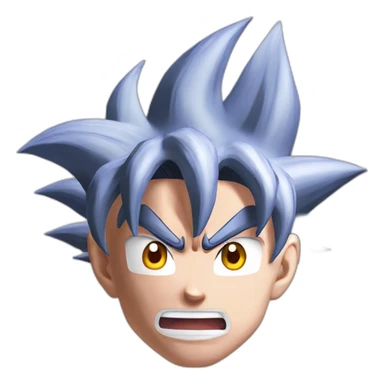 Son goku ultra instinct sticker