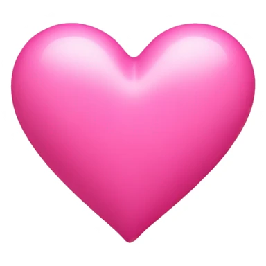 Bubblegum pink heart sticker
